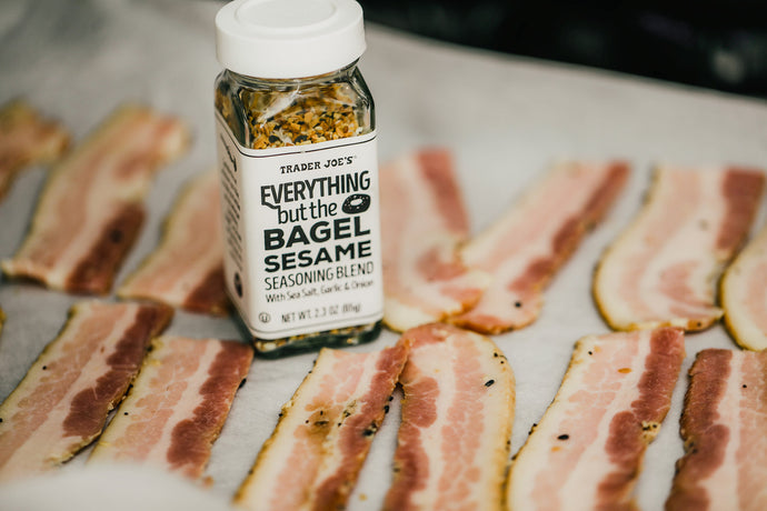 Everything but the Bagel Bacon (Now its Keto)