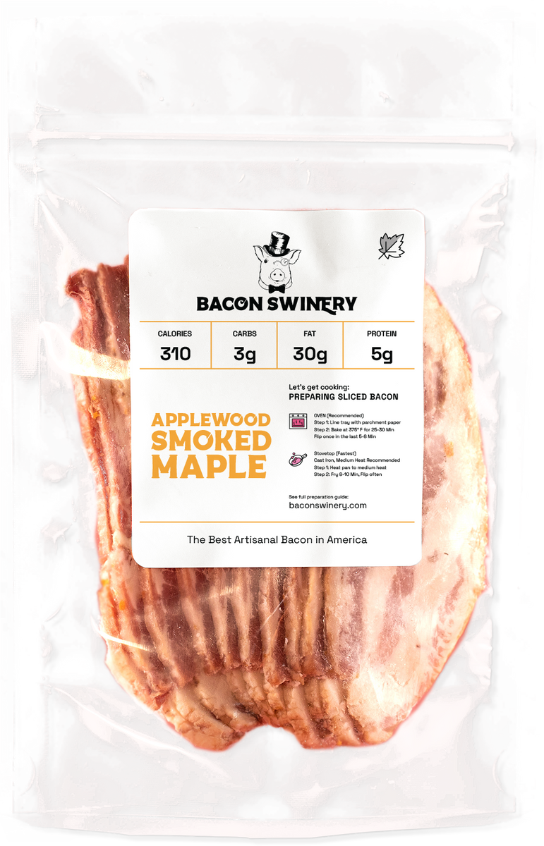 A Whole Bunch of Applewood Smoked Maple Bacon BaconSwinery