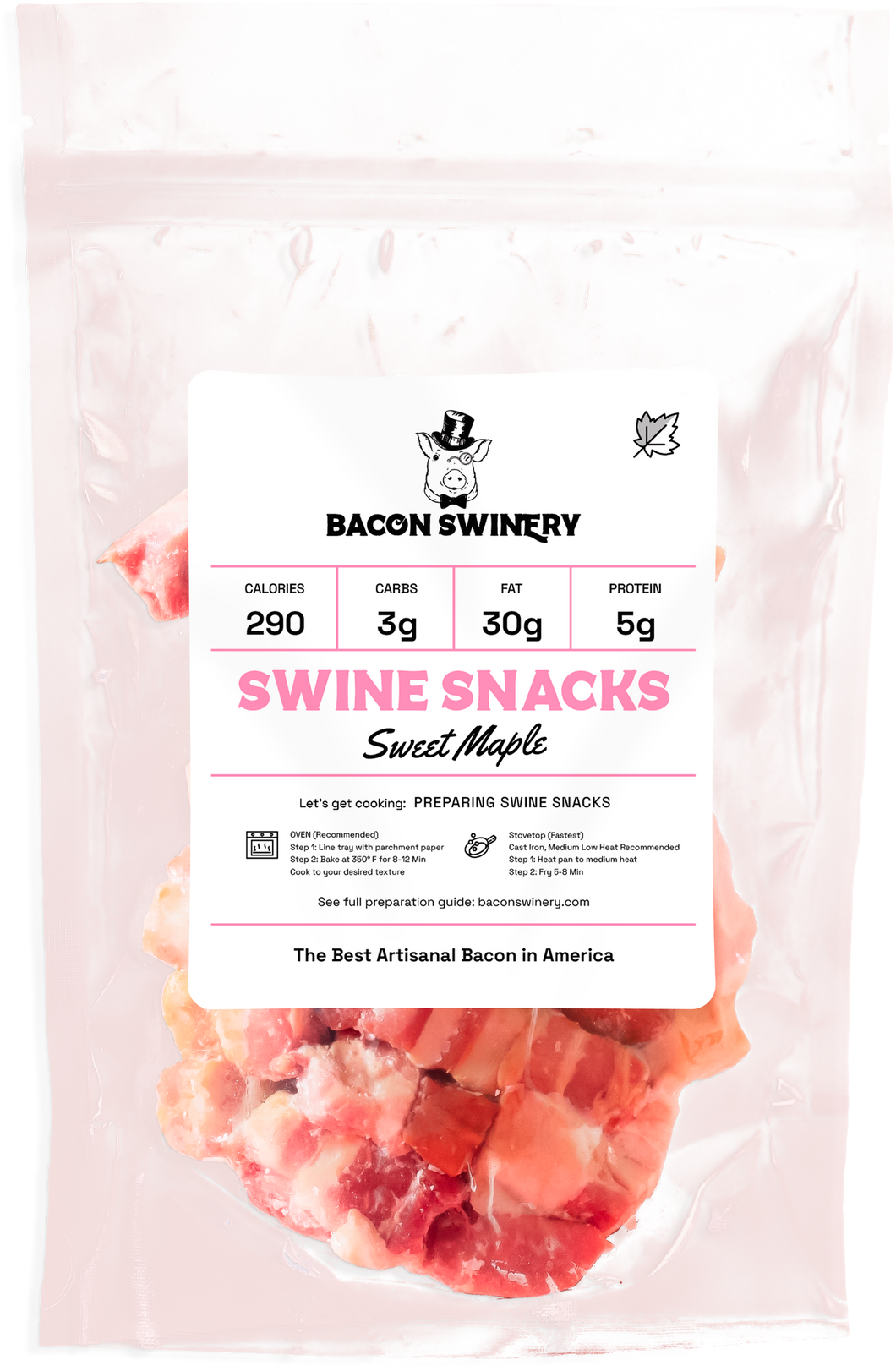 Sweet Maple Swine Snacks